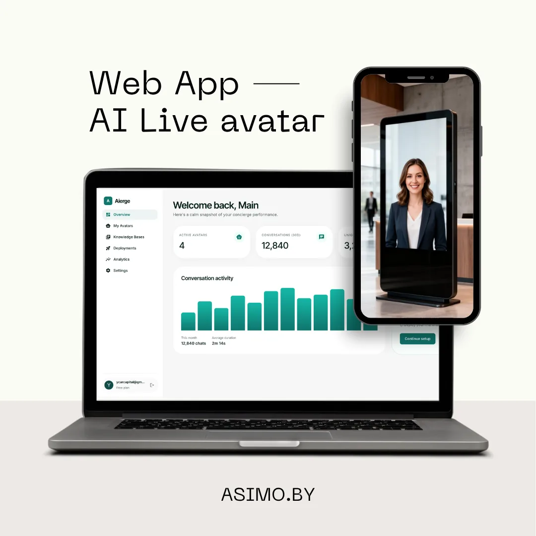 Платформа интерактивных AI-аватаров